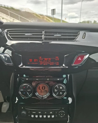Citroen DS3 cena 22900 przebieg: 155000, rok produkcji 2012 z Złocieniec małe 172